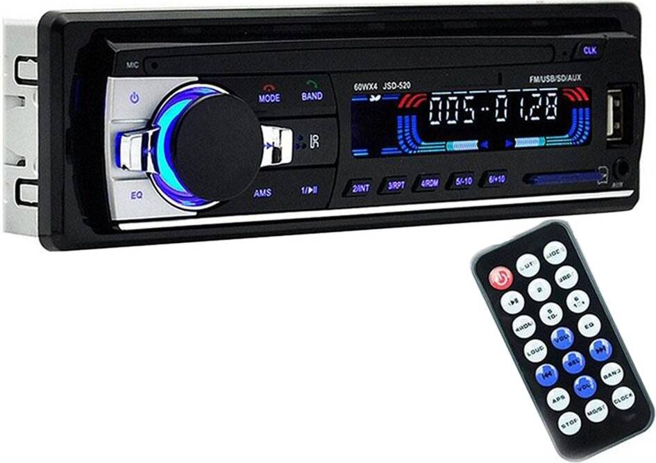 Auto Audio Stereo Receiver In-Dash 1 Din