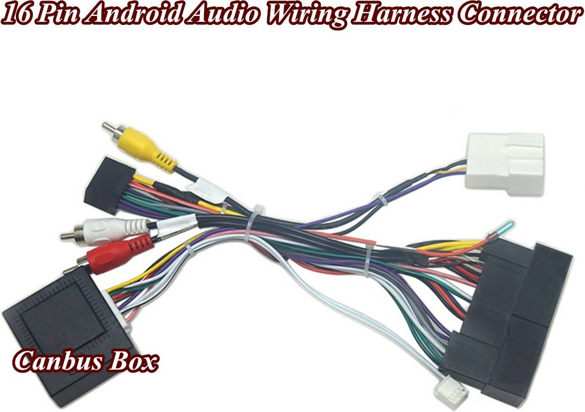 16pin Android Audio Wiring Harness Adapter