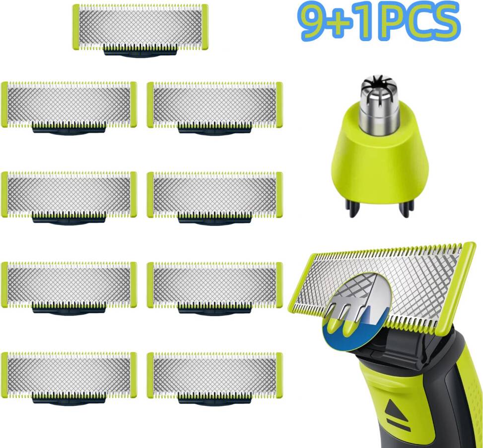 Philips oneblade replacement blade 10-Pack Razor Blades for Philips OneBlade