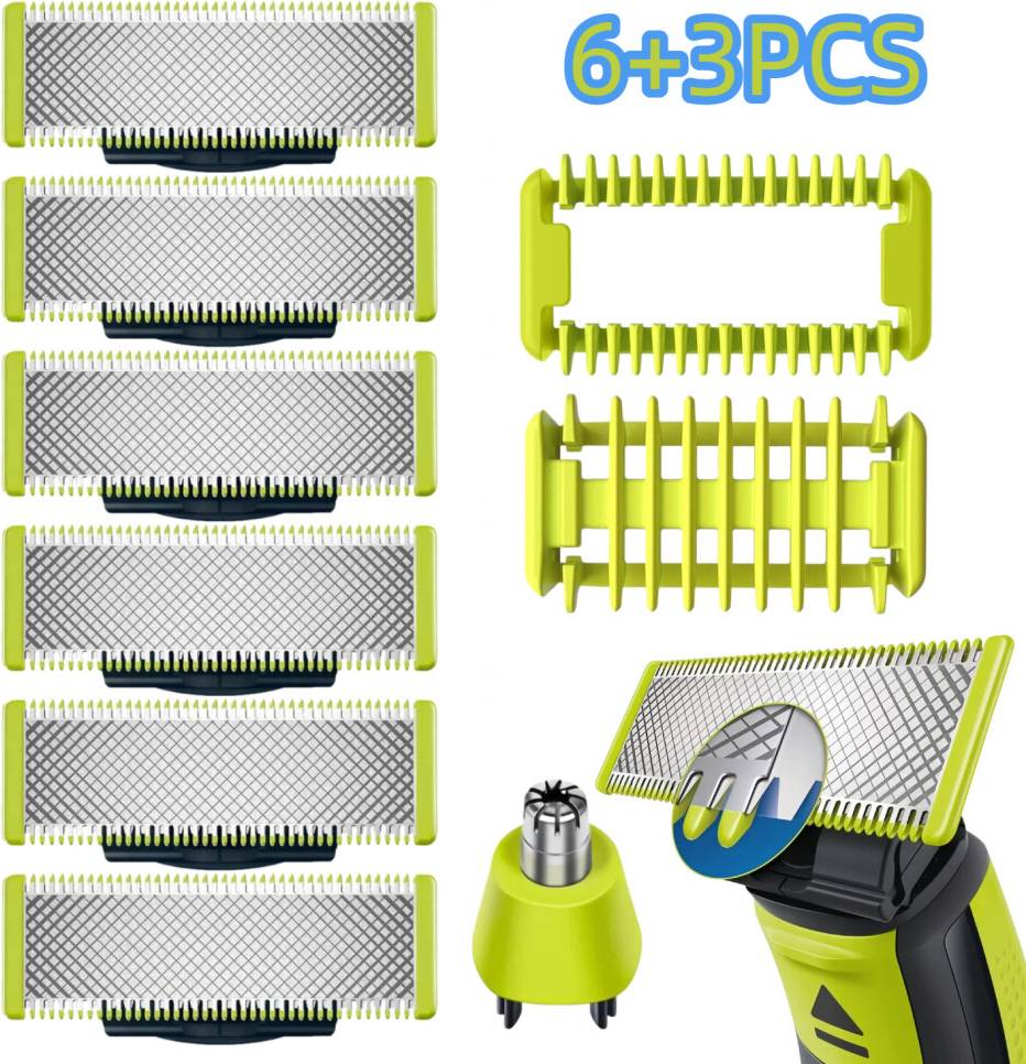 Philips oneblade replacement blade 6 Pack Razor Blades for Philips OneBlade