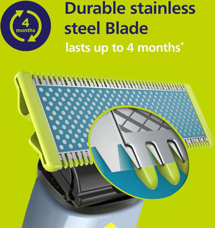 Philips oneblade replacement blade 6-Pack Razor Blades for Philips OneBlade