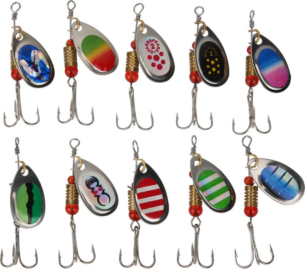 Angelköder Set Mit Inline Spinnerbaits