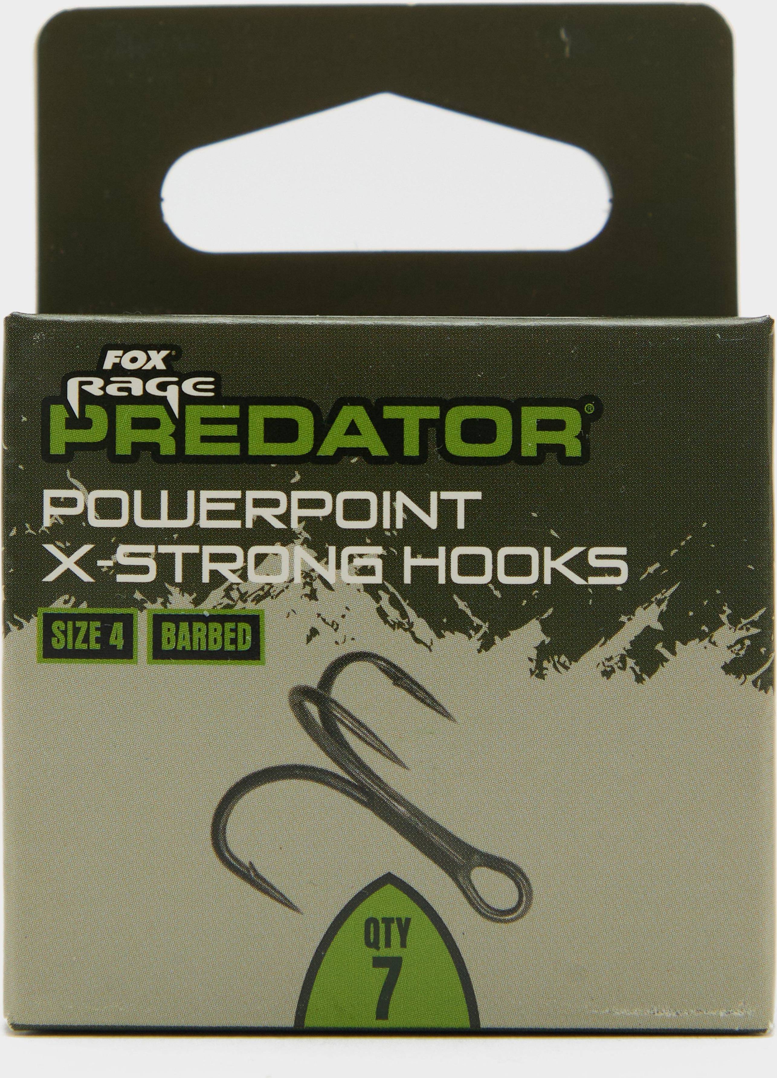 Fox Rage Predator X-Strong Barbed Treble Hooks