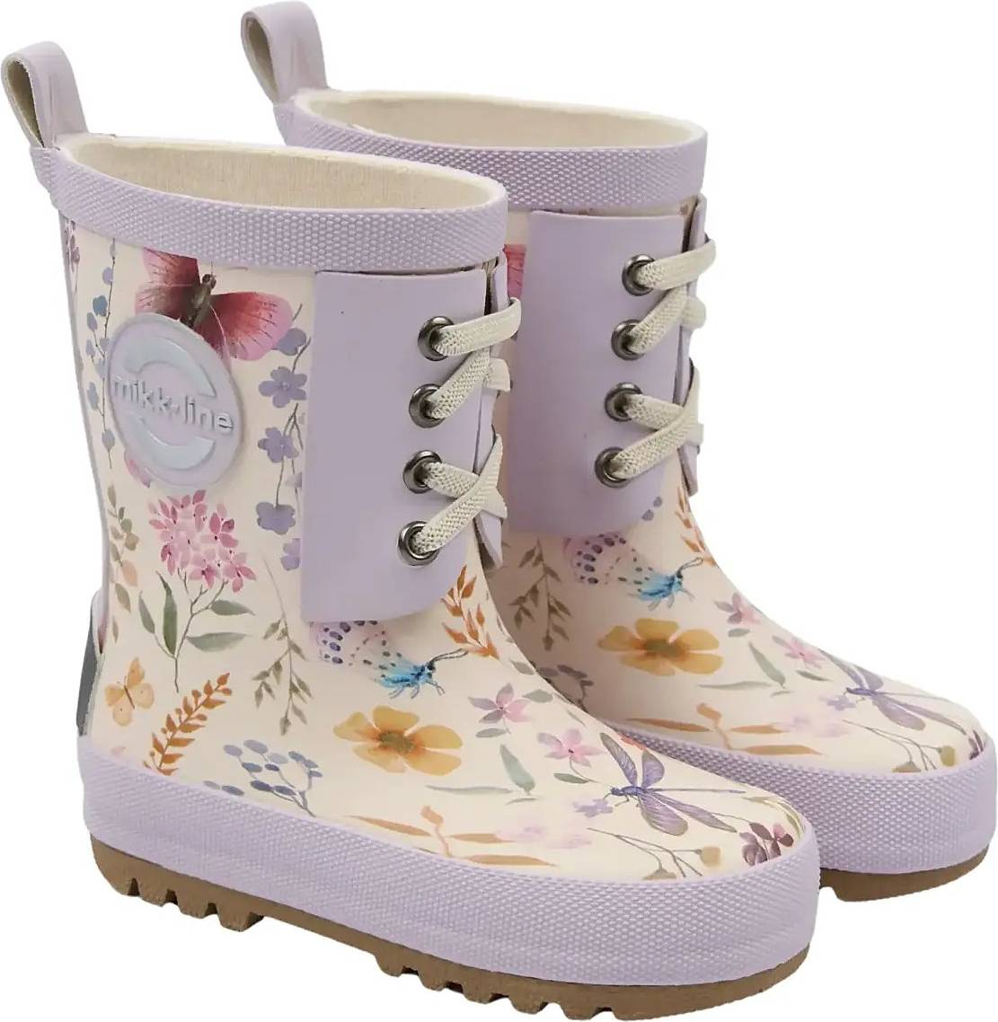 Mikk-Line Butterfly AOP Gummistøvler - Multi/Patterned