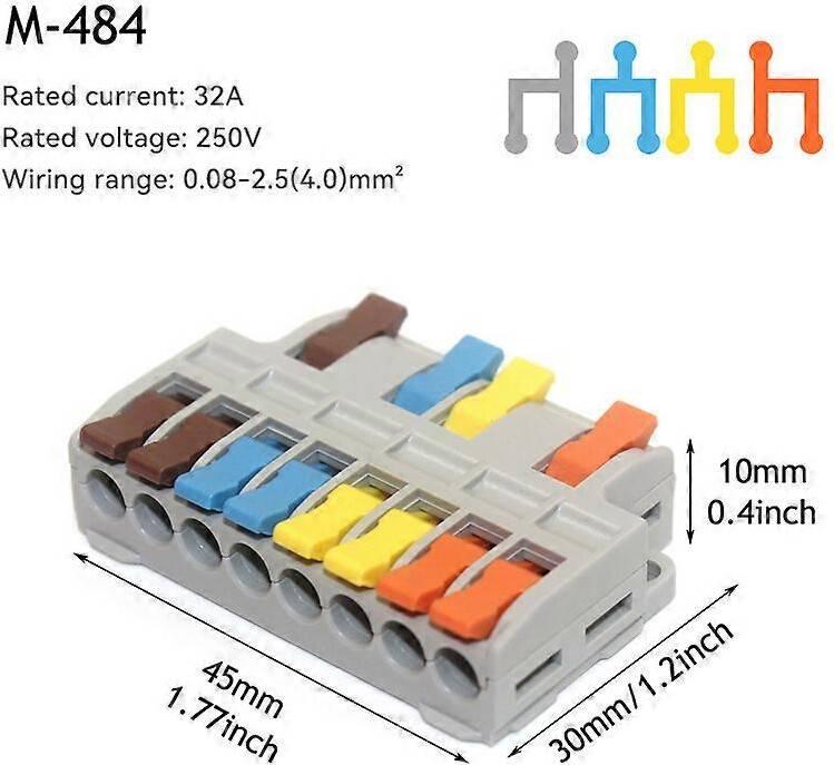 5 PCS Universal Quick Wire Connector