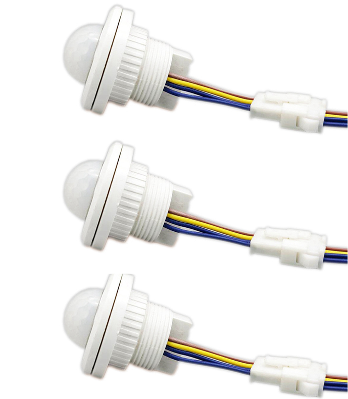 3X Mini PIR Infrared Motion Sensor Detection