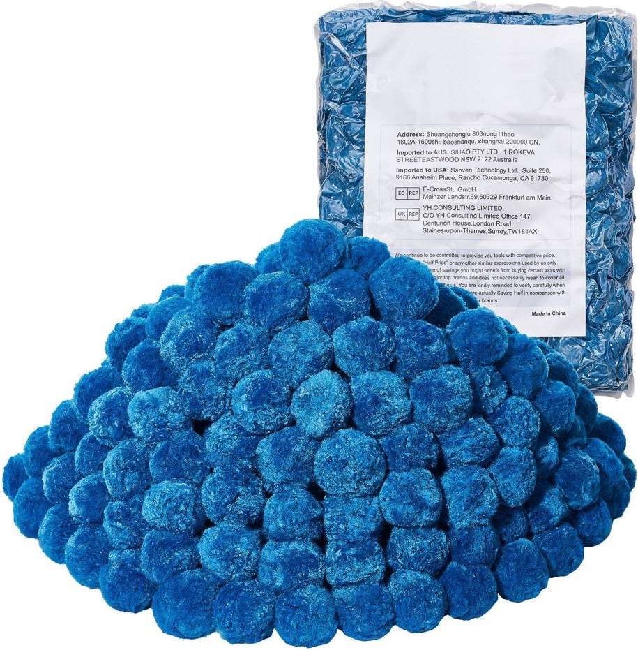 Pool filter cartridges 4 lbs Blue Polyester Fiber Pool Filter Balls