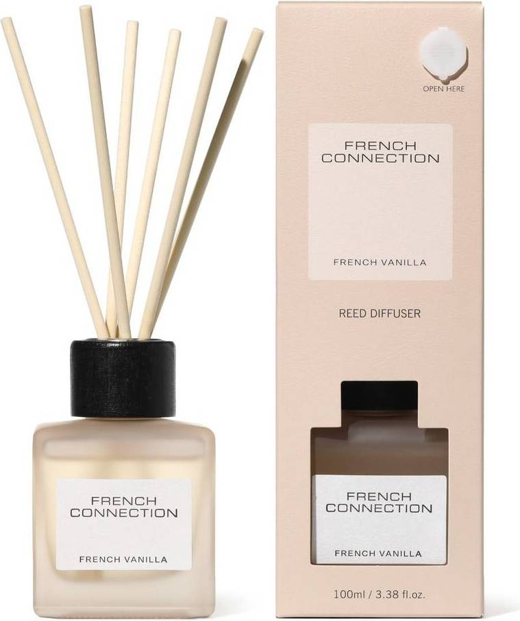 Square Glass Reed Diffuser Vanilla 100ml