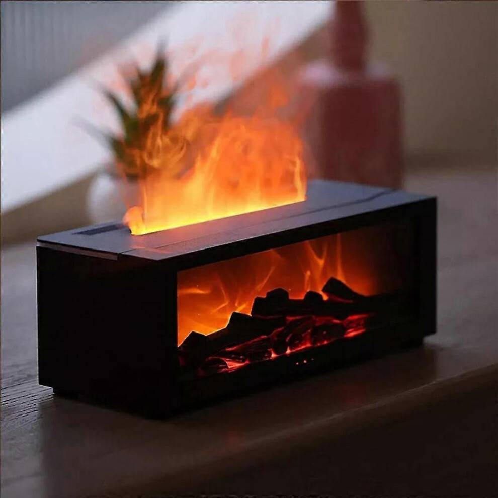Fireplace Mini Fireplace Diffuser with Remote