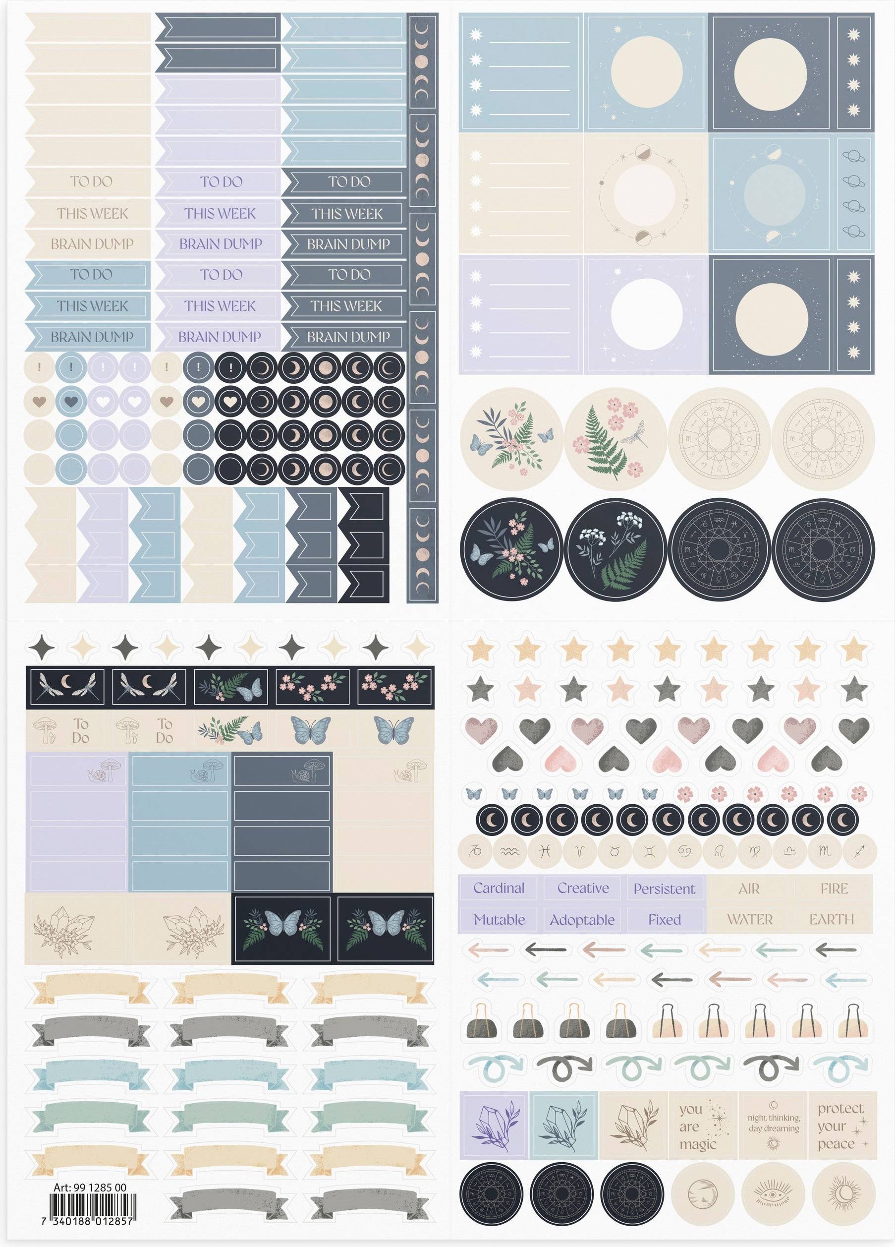 Magic Forest Stickers