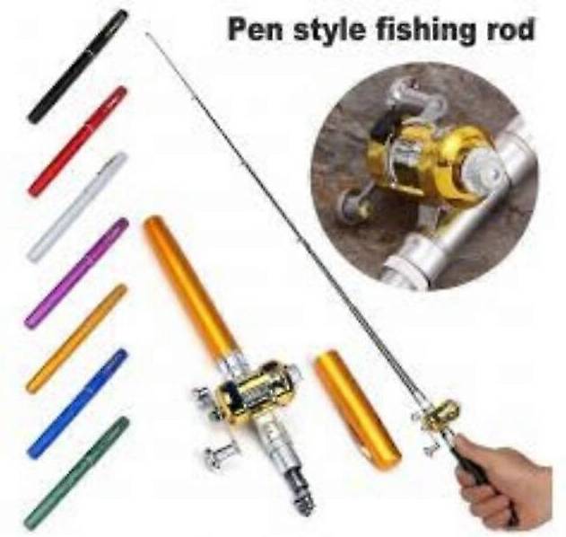 Portable Pen Rod Reel Combo Kit