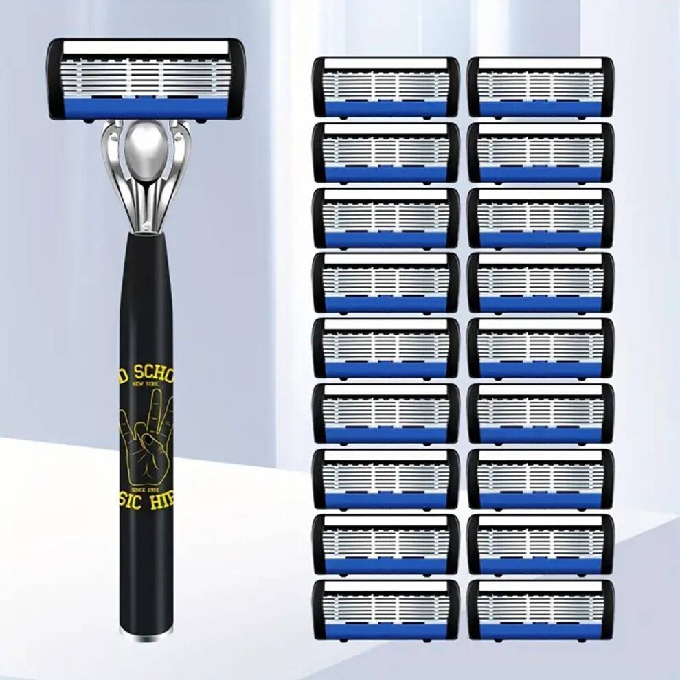 7-Layer Safety Razor Long Handle