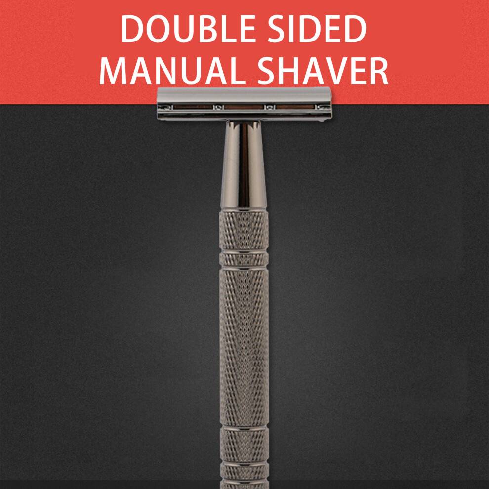 Men's Travel Razor Ergonomic Handle