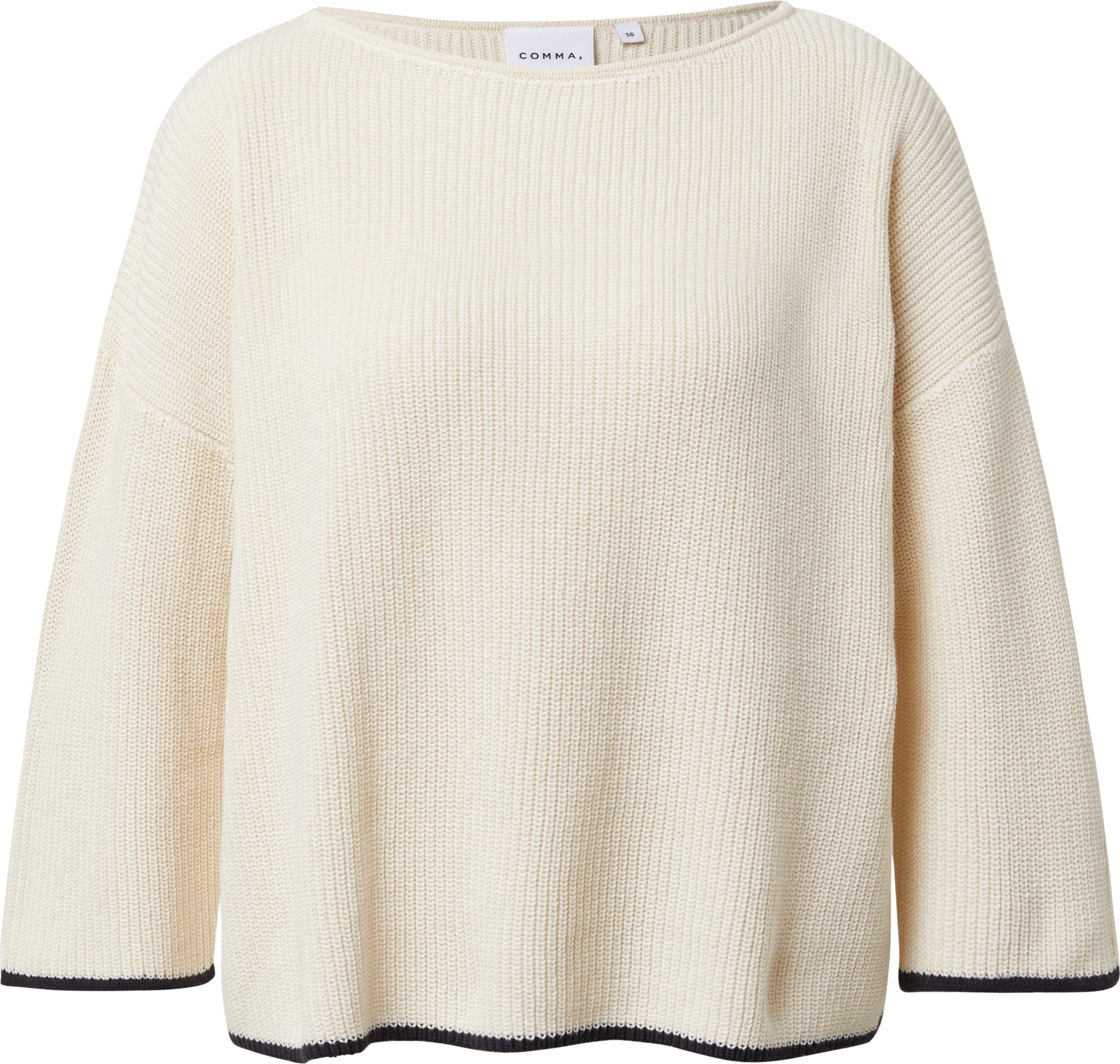 Comma Pullover Creme Sort