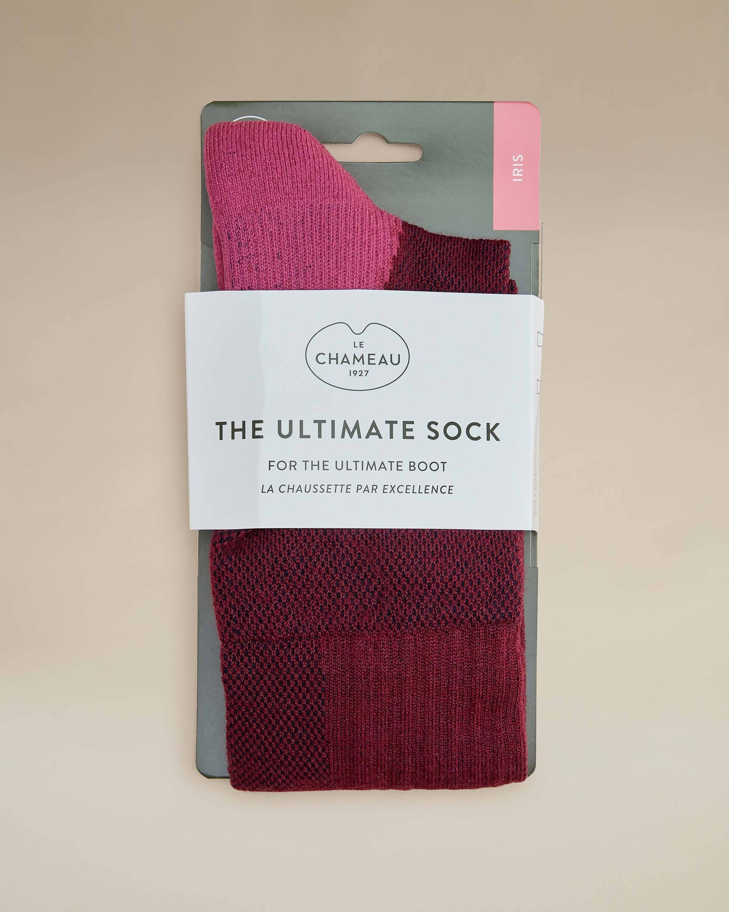 The Ultimate Socks Mid - Rouge