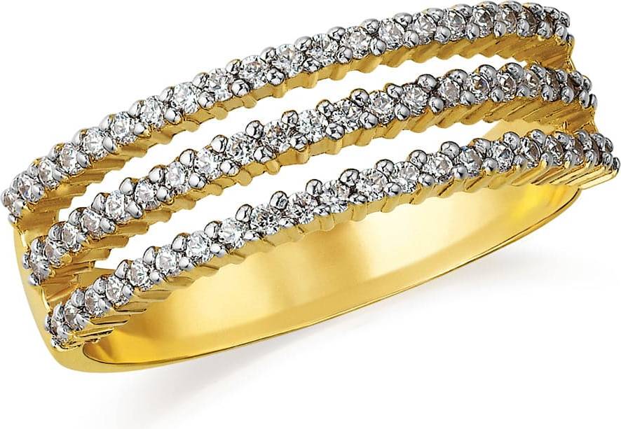 Command Performance Ring 18ct Gold Clad