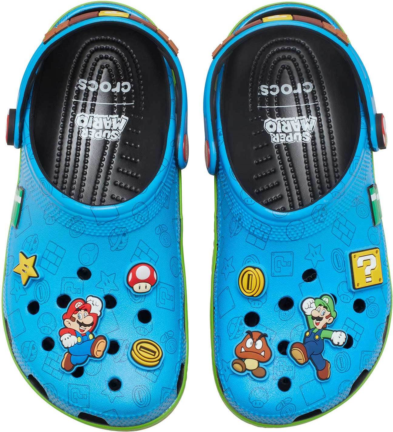 Crocs Super Mario Core Classic Clogs - Multi