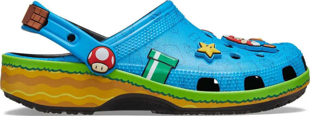 Crocs Super Mario Core Classic Clogs - Multi