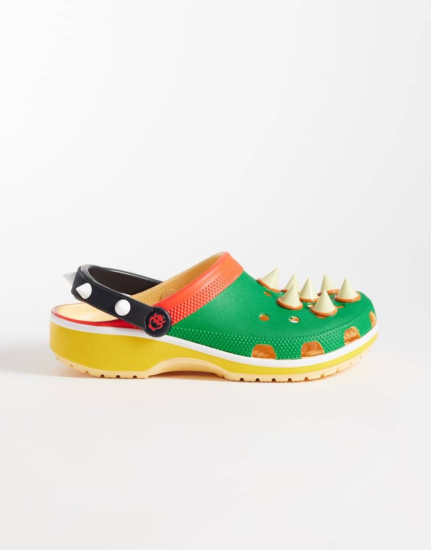 Crocs Bowser Classic Clogs Multi