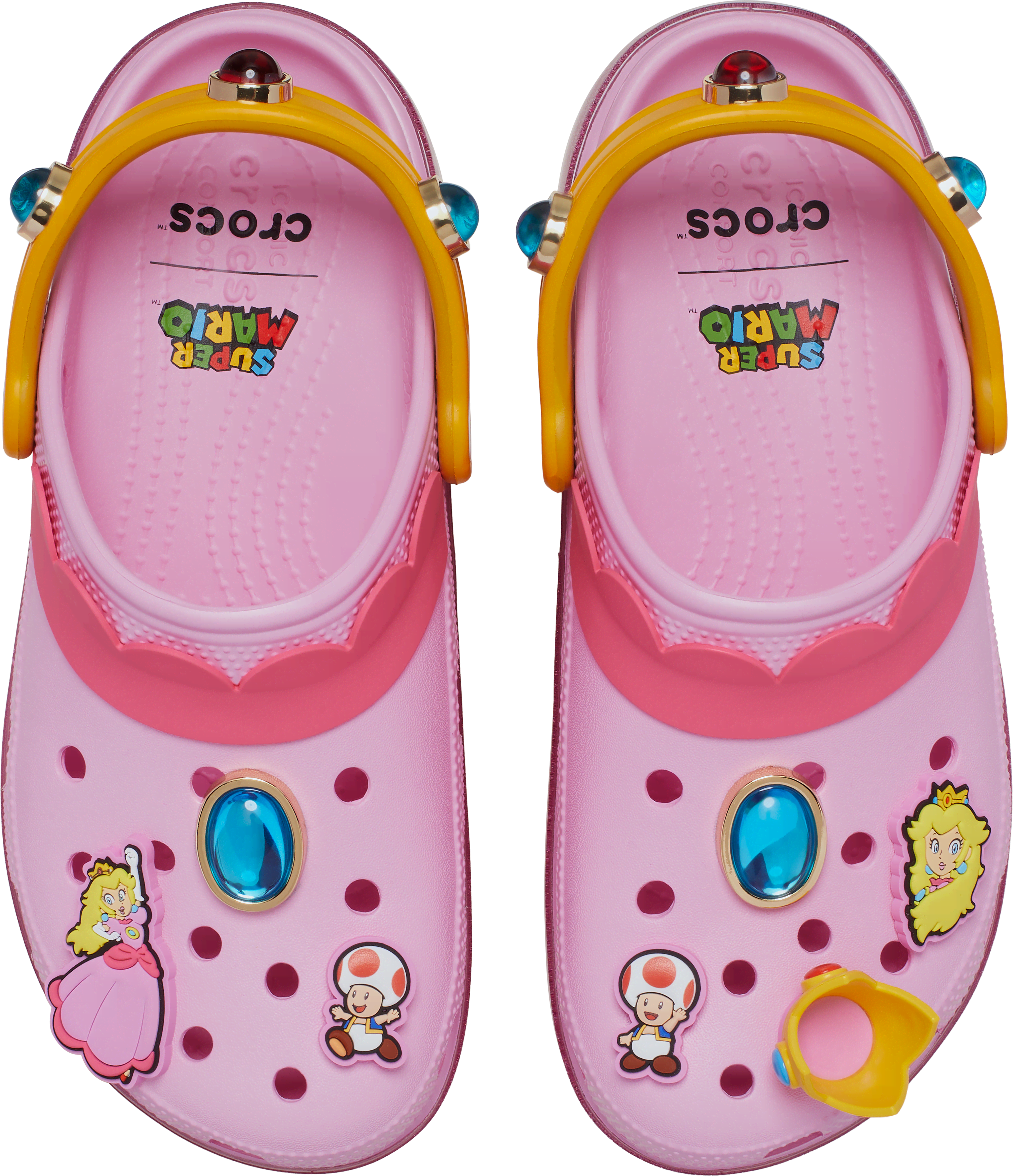 Crocs Princess Peach Classic Platform Clogs - Multi