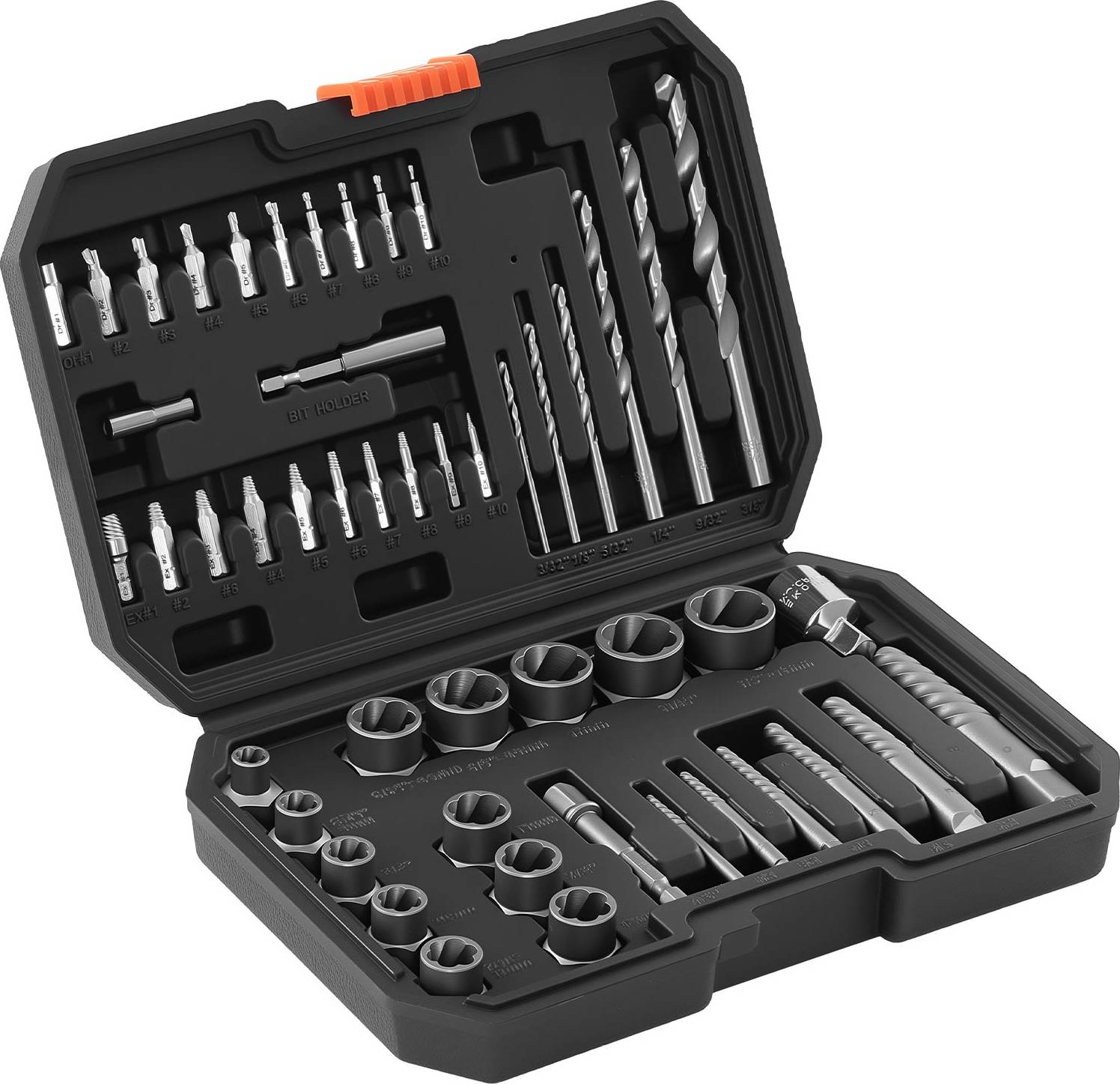 Mecale 49-Piece Screw Extractor Set Tool Kit
