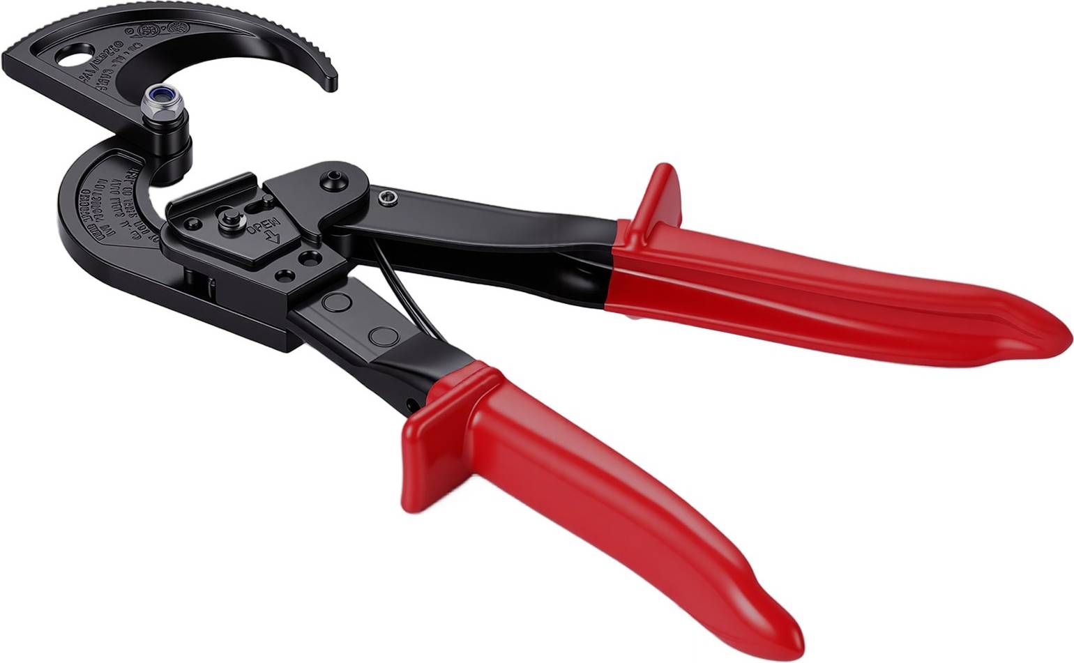 Mecale 474 MCM Ratcheting Cable Cutter Spring Steel Blades Cable Cutters