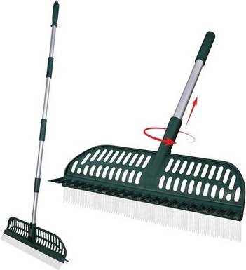 Garden rake Artificial Double-sided Turf Rake