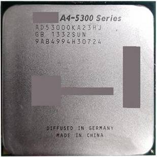 A4-5300 Dual-Core CPU Socket FM2