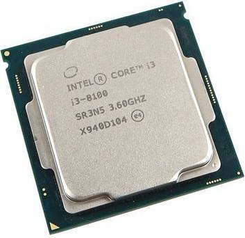 Intel i3 8100 Core 3.6GHz Socket Desktop CPU Processor