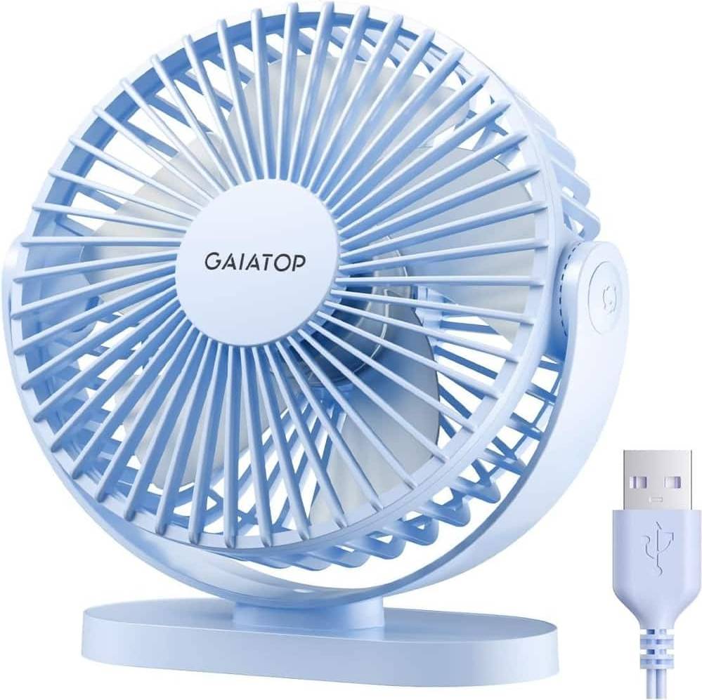 Table fan USB Desk Fan Small Portable Table Fan