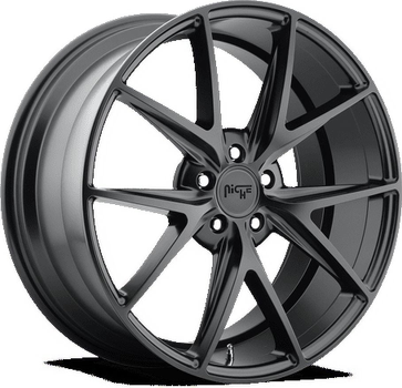 22" rims Niche 22 Inch 22x9 Misano Matte Black Wheel Rim