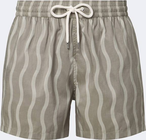 Frescobol Carioca Rio Printed Swim Trunks