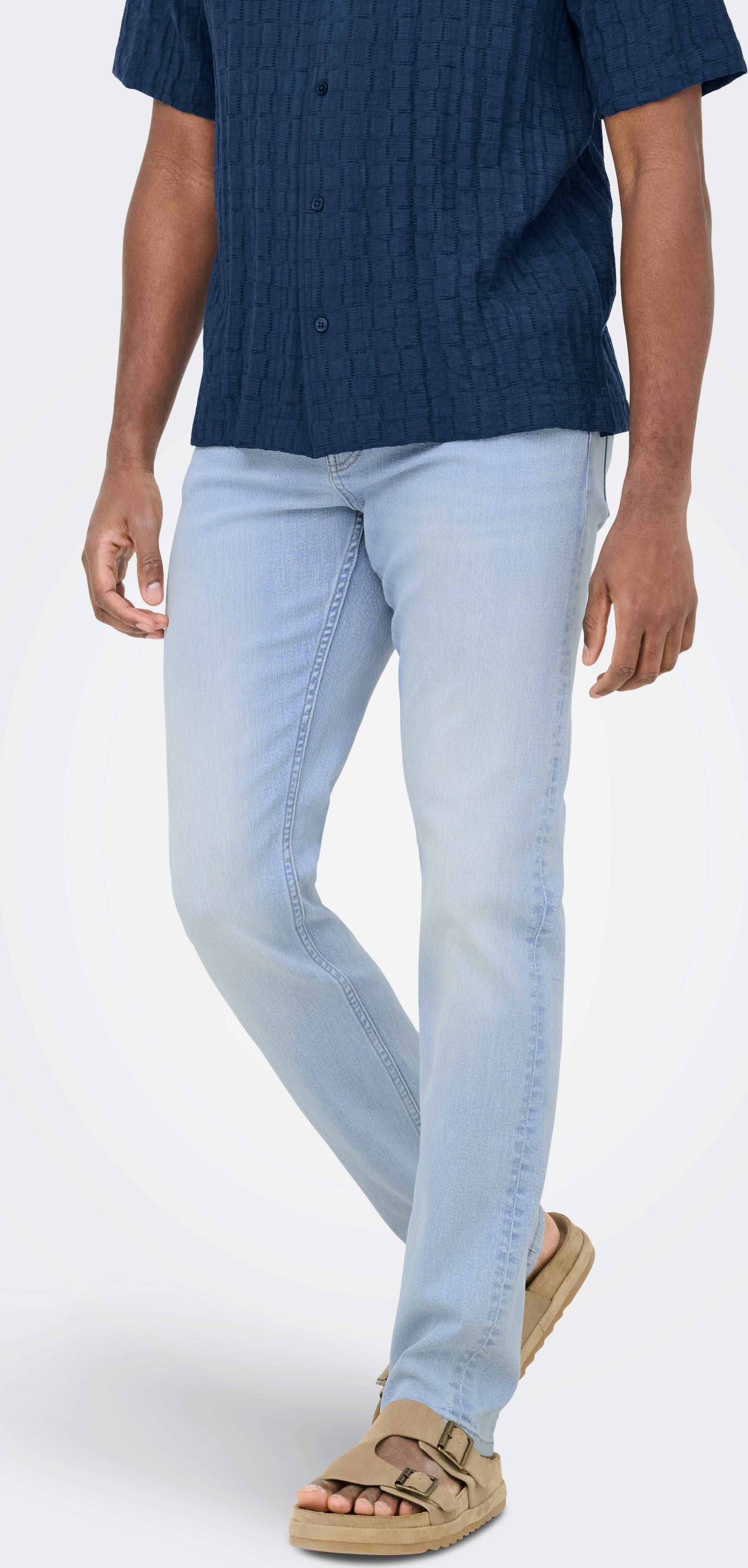 Only & Sons Mid Rise Regular Fit Jeans