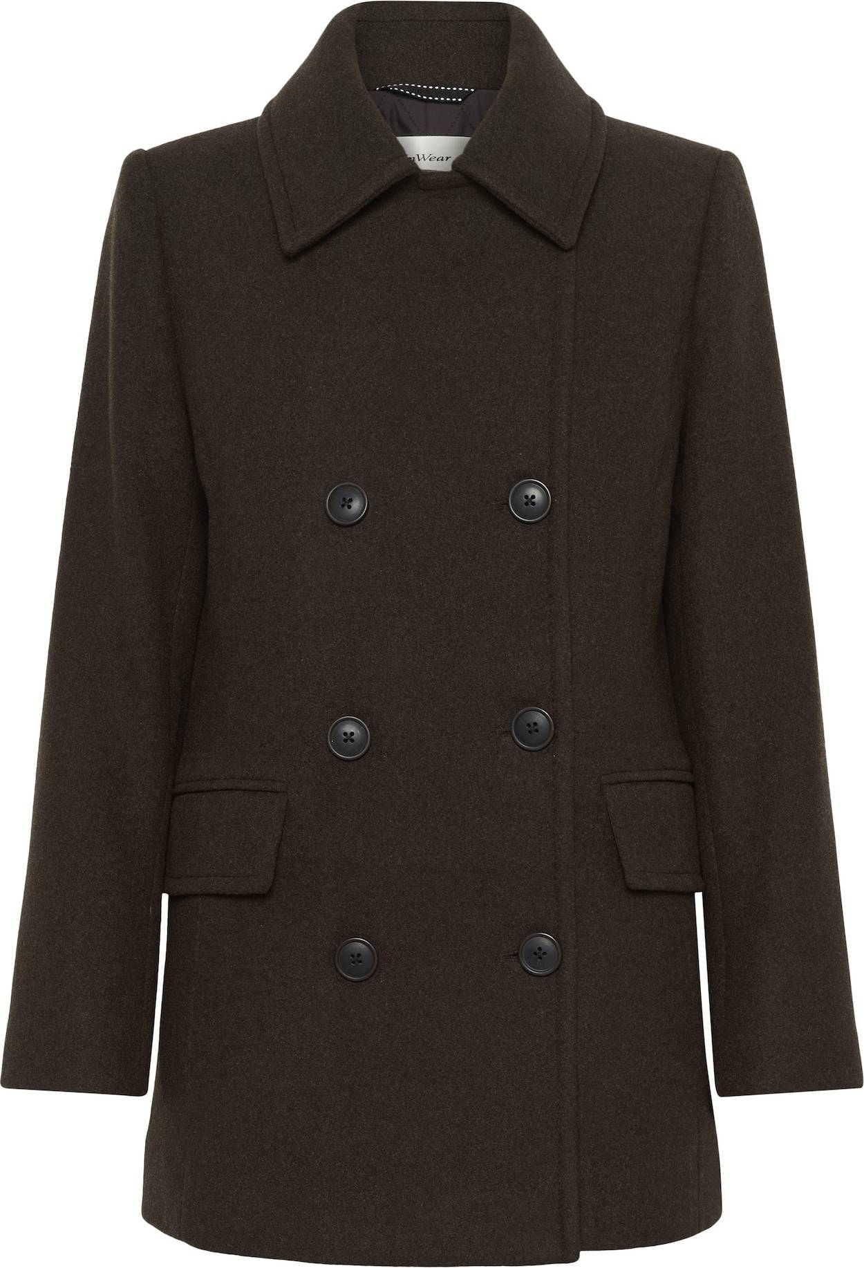 InWear Perryiw Sailor Coat R - Brown