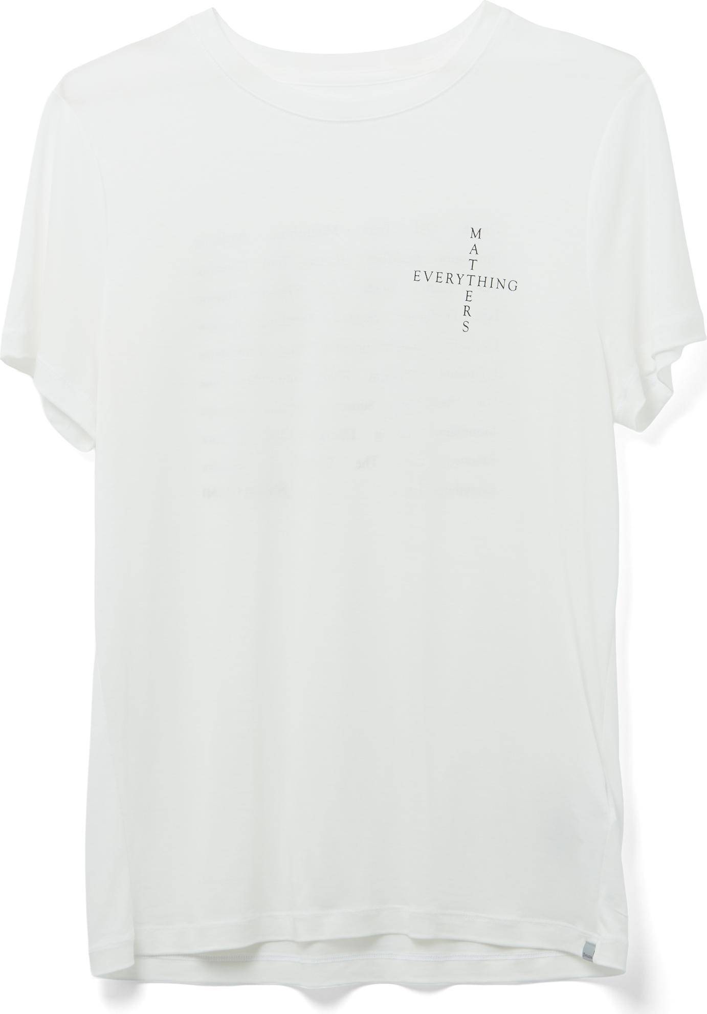Houdini Tree Message Tee Powderday White