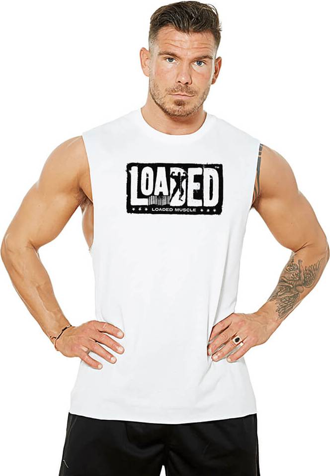 Loaded Loaded Barcode SL Tee - White