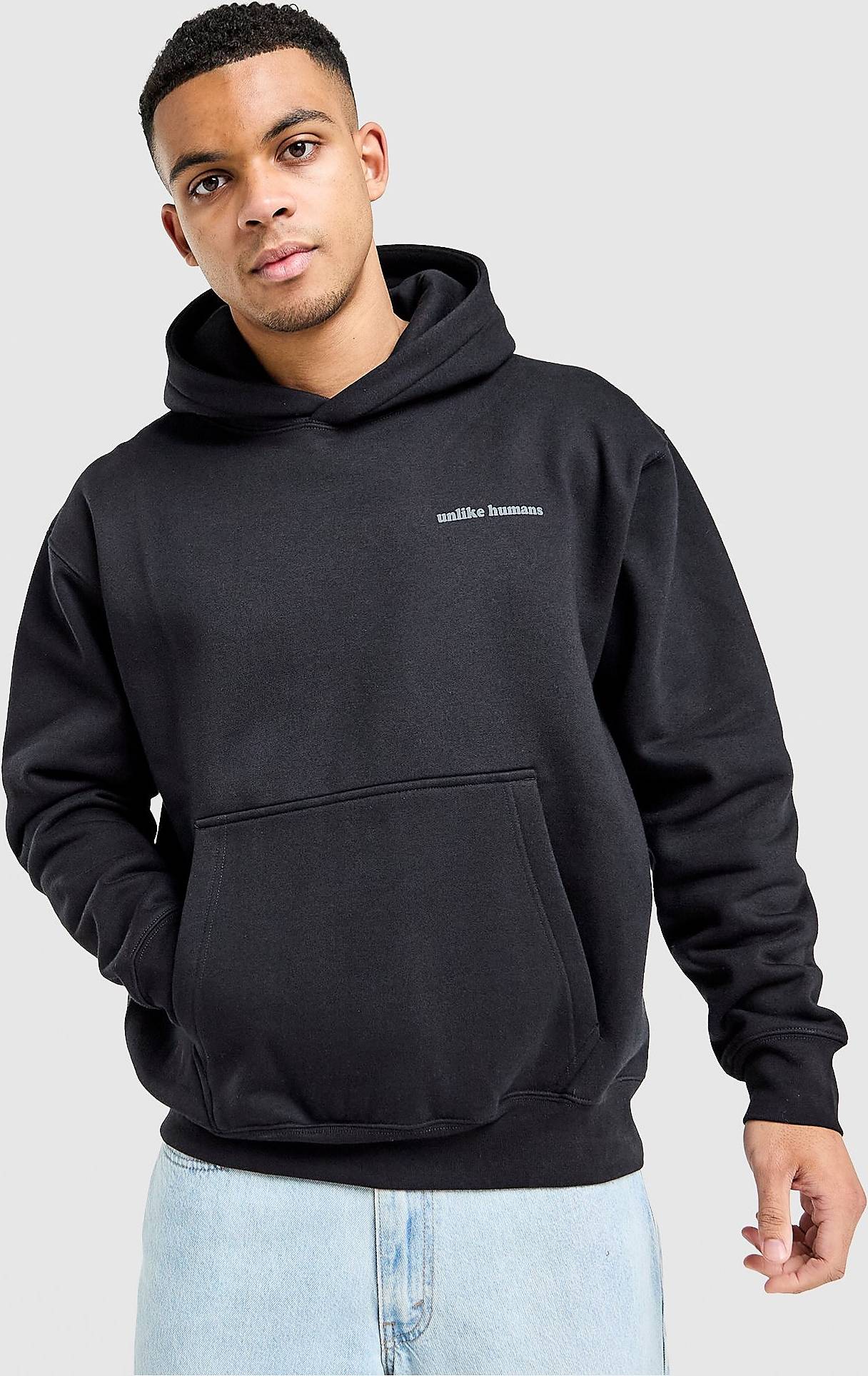 Unlike Humans Ridge Hoodie - Svart
