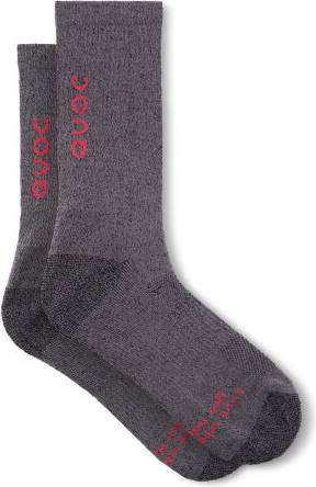 Quoc Signature Merino Cycling Socks - Graphite