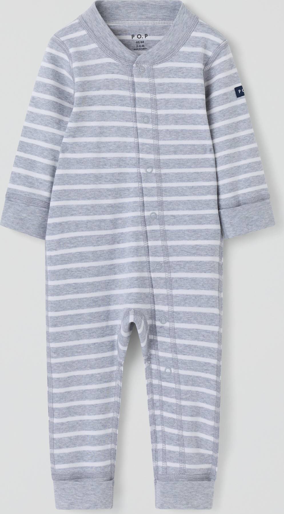Polarn O. Pyret Pyjamasoverall Randig