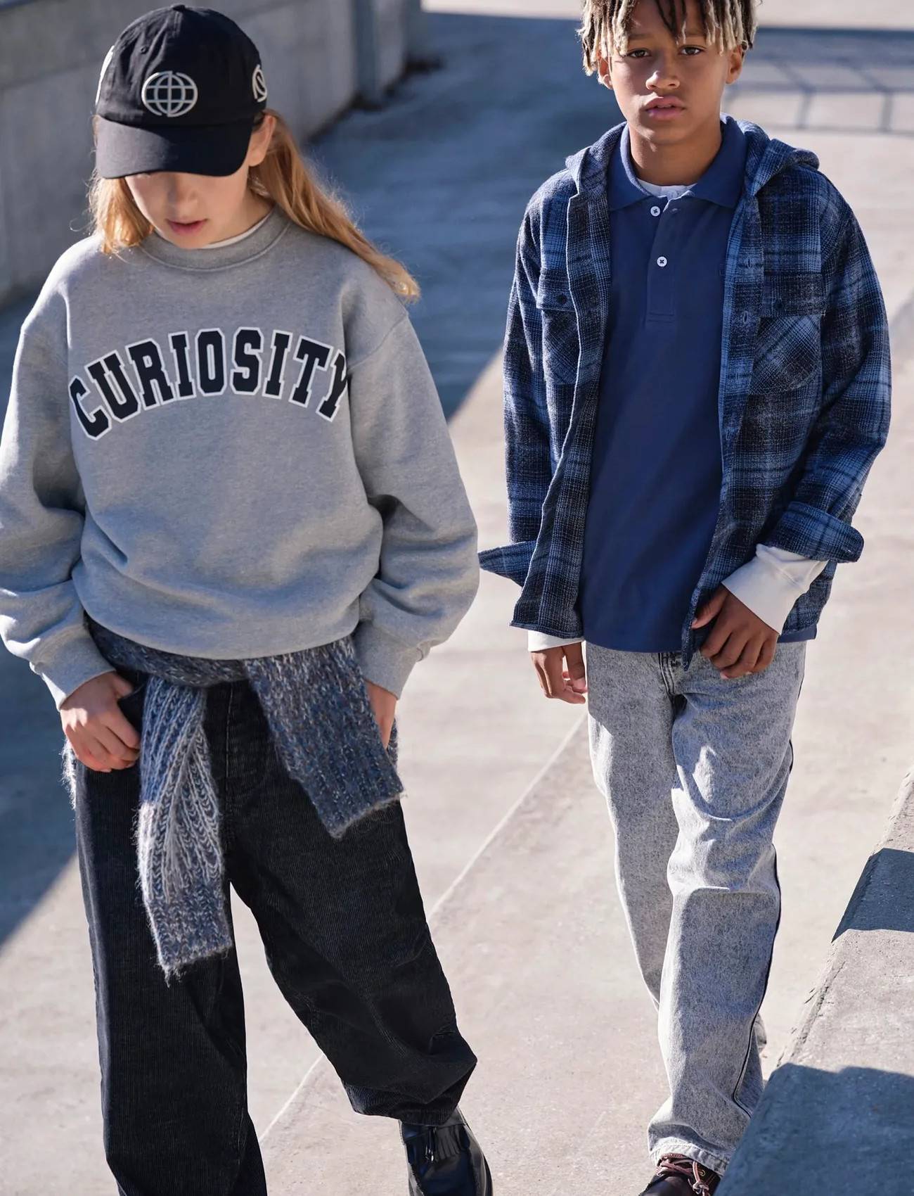 Molo Rizz Twilight Check - Blue