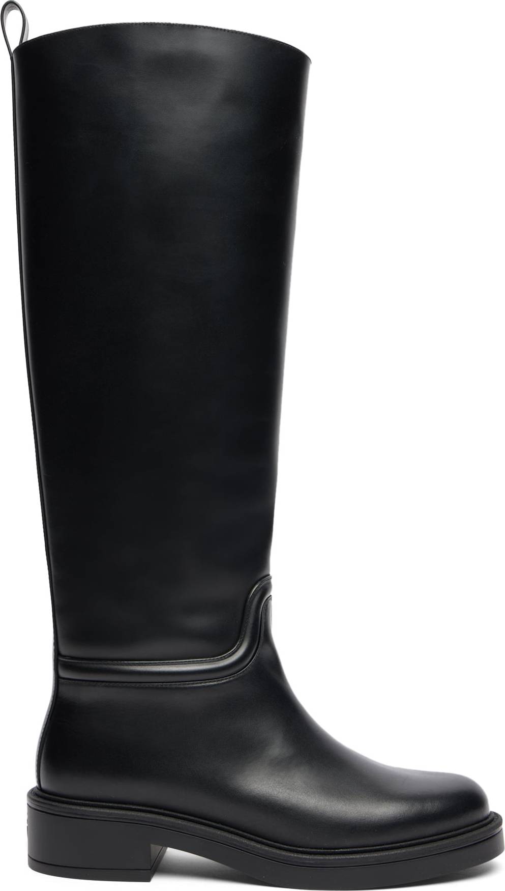 Stuart Weitzman Celia Riding Boot Læder - Sort