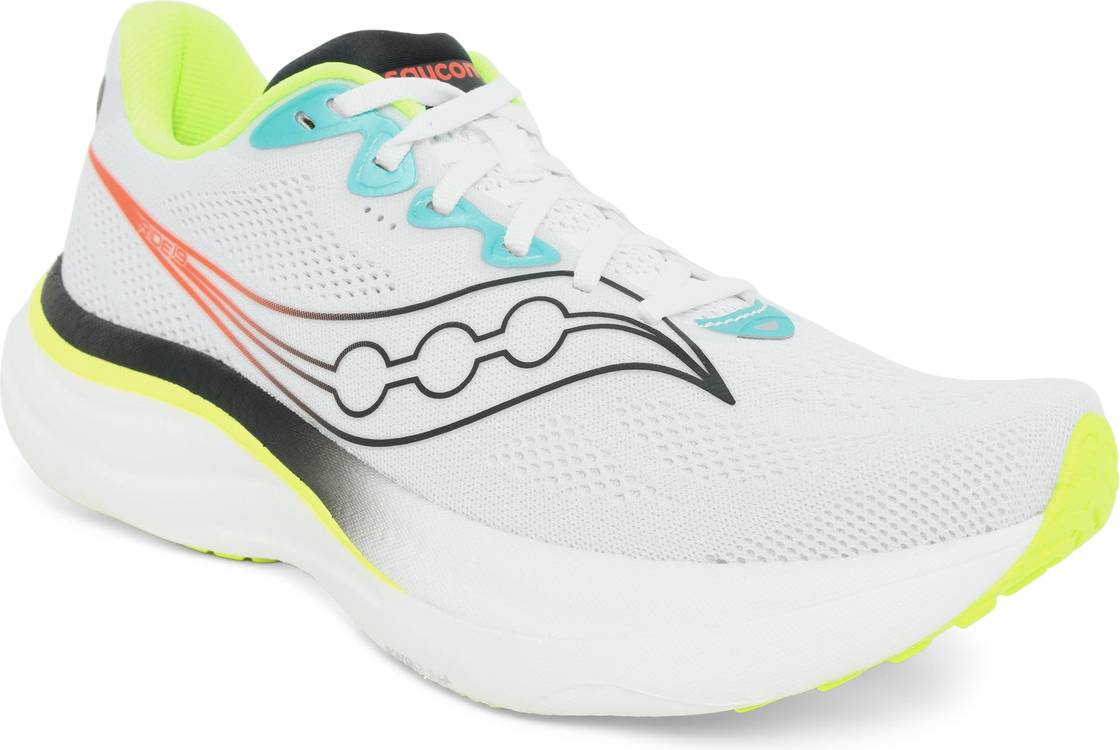 Saucony Ride 19 White Citron