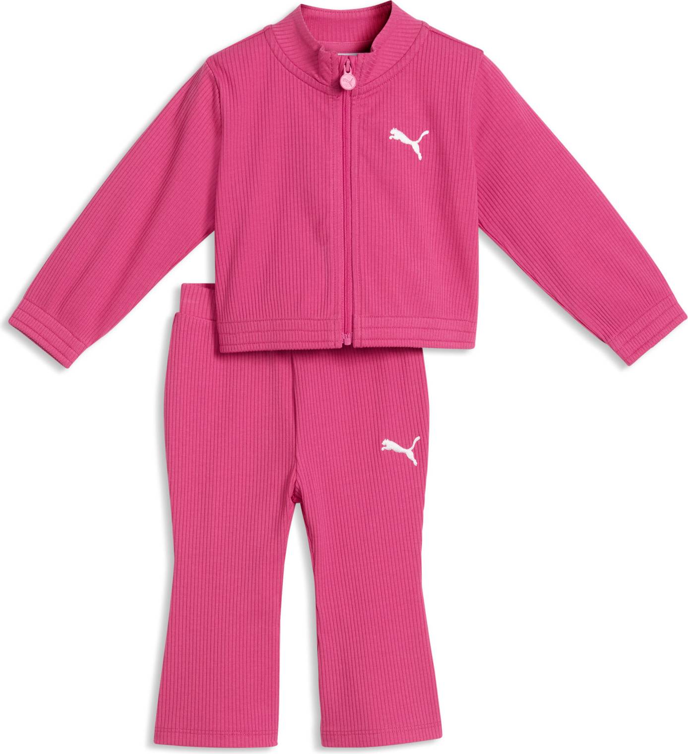 Puma Elevated Rib Tracksuit Toddlers - Rosa