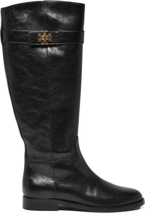 Tory Burch T Lock Ridestøvle Læder - Sort