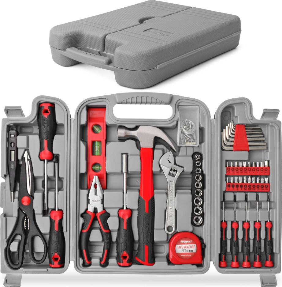 Hi-Spec 54pc DIY Tool Kit Set Tool Kit
