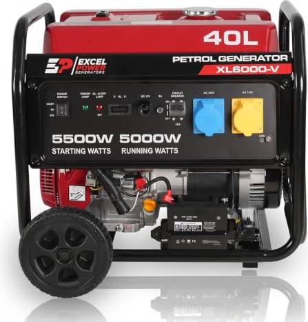 Excel Power Petrol Generator Open Frame