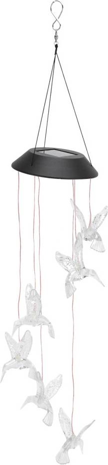 Magical Solar Hummingbird Outdoor Color Transition Wind Chime