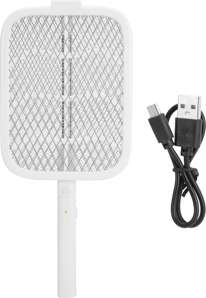 Electric Bug Zapper Racket Rechargeable UV Light