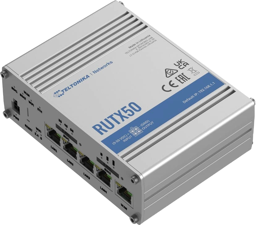 Router 5g Teltonika RUTX50 5G Router Obegränsat