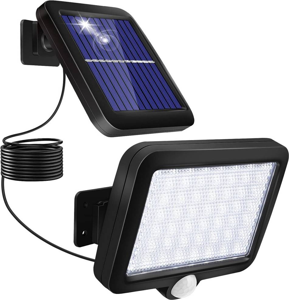Solar motion sensor light Solar Motion Sensor Light 4 Adjustable Heads